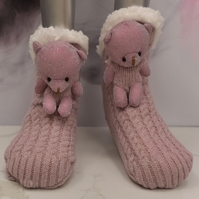 Dámske zateplené termo ponožky TEDDY 3