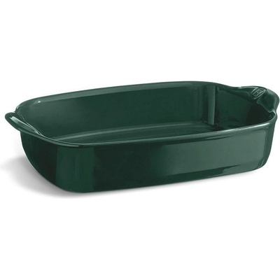 Emile Henry Керамична тава emile henry rectangular oven dish правоъгълна - 36.5 х 23.5 см - цвят зелен кедър (eh 9652-07)