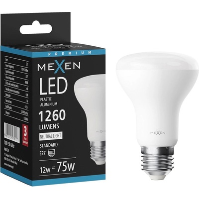 Mexen Nova LED крушка E27, R63, 12W, Неутрална - 4000K, 1260 lm - L104-E27-1240-01 (L104-E27-1240-01)