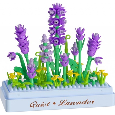 KOCO Stavebnice mini Levandule 239 ks