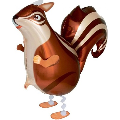 Godan Fóliový balón Chodiaca veverička