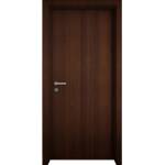 Uni Doors Алуминиева врата с облицовка от mdf - Кестен (Не се предлага онлайн)