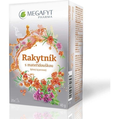 Megafyt Rakytník s mateřídouškou 20 x 2 g