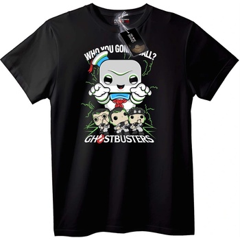 NOONEBRAND Ghostbusters Тениска със Stay Puft - XL, White