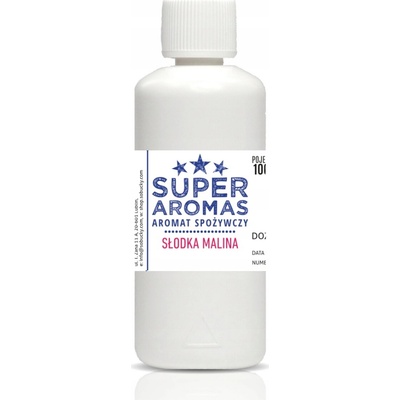 SUPER AROMAS Potravinová aróma Sladká malina 100 ml