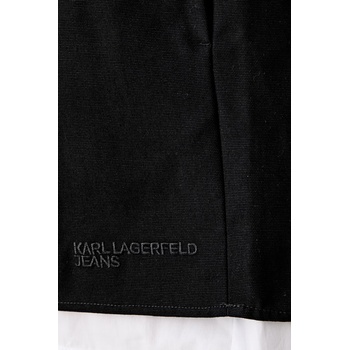 Karl Lagerfeld Jeans разкроена пола от памук (B3W12003)