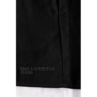 Karl Lagerfeld Jeans разкроена пола от памук (B3W12003)
