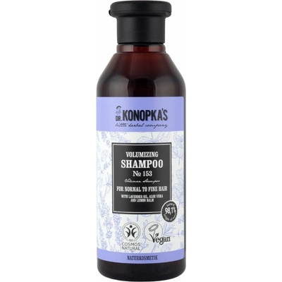 Dr. Konopka's Volumizing Shampoo No153 pre normálne až jemné vlasy 280 ml