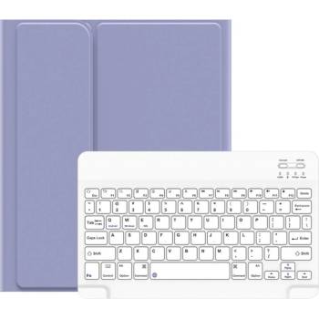 USAMS Winro Case and Bluetooth Keyboard - кожен калъф и безжична блутут клавиатура за iPad Air 5 (2022), iPad Air 4 (2020) (зелен)