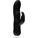 EasyToys Mad Rabbit Black so stimulátorom klitorisu 17 cm