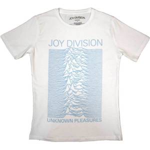 Joy Division Unknown Pleasures FP White M Дамски Риза (JDTS04LW02)
