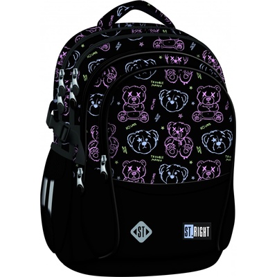 St. Majewski Ученическа раница St. Majewski - St. Right, Мечка (STR2452)