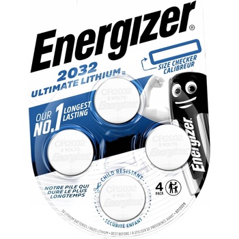 ENERGIZER Ultimate Lithium CR2032 4ks 7638900422993