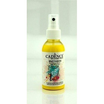 Cadence textilná farba v spreji 100 ml žltá
