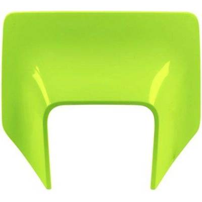 RACETECH (RTECH) kryt světla přední HUSQVARNA TE/FE 17-19 barva žlutá fluorescenční (NEON) (vzor OEM) (HU03387DFLU)