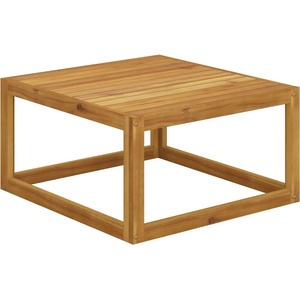 vidaXL Маса за кафе, 68x68x29 см, акациево дърво масив (311866)