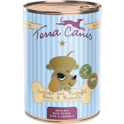 Terra Canis Puppy Antilopa s brambory hruškou a heřmánkem 400 g