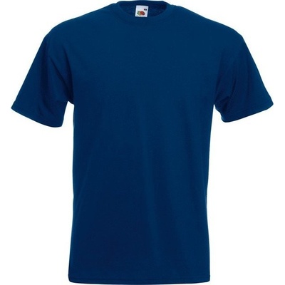 Fruit of the Loom tričko Super Premium námořní F181 modrá
