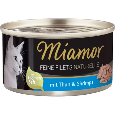 Miamor Feine Filets Naturell kura & krevety 80 g