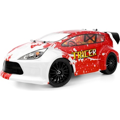 Himoto Rally TRICER 2,4 GHz RTR set červená 1:18