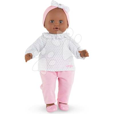 Corolle Lucie Mon Grand Poupon s hnědýma mrkacíma očima a špulící rty 36 cm