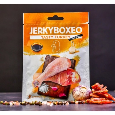 Jerkyboxeo Morčacie sušené mäso Original 25 g