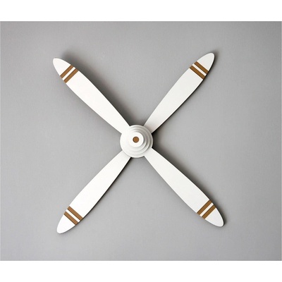 Unlimited Design for kids Декорация за стена Propeller - Unlimited Design for kids (Vrtule bílá)
