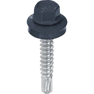 KLIMAS Šroub samovrtný WF 5,5 x 25 mm pro kotvení plechu do oceli 5 mm RAL 7016 250 ks – Zboží Mobilmania