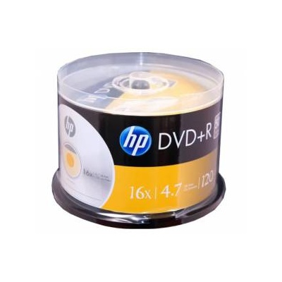 HP DVD+R HP (Hewlett Pacard) 120min. /4.7Gb. 16X - 50 бр. в шпиндел