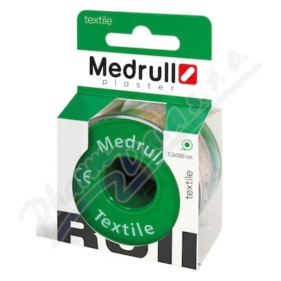 Medrull textil.hyp.fixační náplast 2.5x500cm cívka