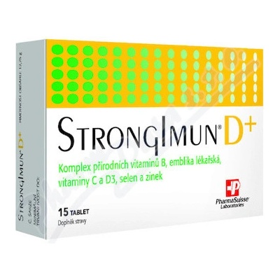 PharmaSuisse STRONGIMUN D+ 15 tabliet