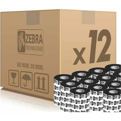 Zebra páska 2300 Wax. šířka 64mm. délka 74m 02300GS06407