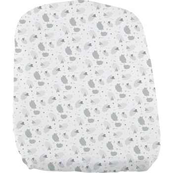 Chicco Комплект от 2 броя чаршафи Chicco - За Baby Hug, Grey Sheep (09005010910990)