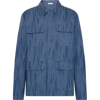 KnowledgeCotton Apparel Мъжко ежедневно яке KnowledgeCotton Apparel Rip-Stop Northern Lights Overshirt Casual jacket - Blue (003-3237-0114)