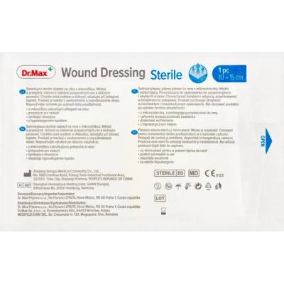 Dr. Max Wound Dressings Sterile 10 x 15 cm