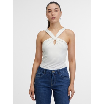 Orsay Кремав дамски топ ORSAY Orsay | Byal | ЖЕНИ | S