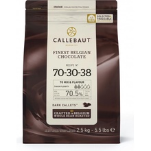 Callebaut Hořká čokoláda 70%, 70-30-38 NV, 2,5 kg