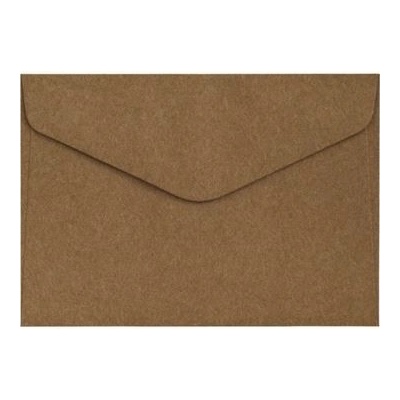 Obálky C6 Nature hnědá 120g, 10ks, Galeria Papieru