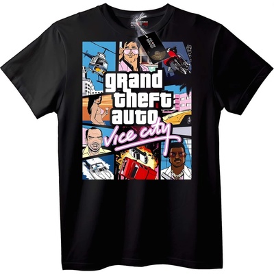 Тениска GTA Vice City - XS, White