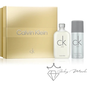 Calvin Klein CK One - EDT тоалетна вода 100 ml + дезодорант 150 ml - подаръчен комплект унисекс