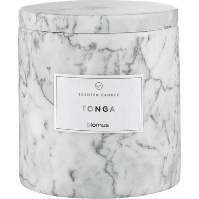 Blomus (Германия) Ароматна свещ BLOMUS FRABLI с аромат Tonga - Ø10 х h11 см - цвят сив (BLOMUS 65452)