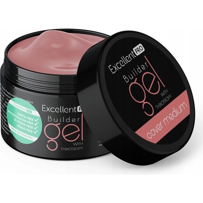 Excellent Pro stavební gel s tixotropií krycí střední Cover medium 50g
