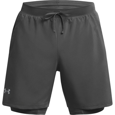 Under Armour LAUNCH ELITE 7'' SHORT Castlerock Castlerock Reflective