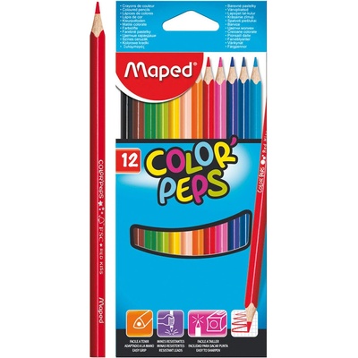 Maped - Pastelky trojhranné Color´ Peps 12 ks