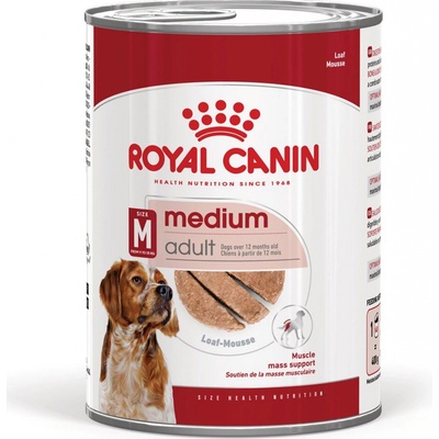 Royal Canin Medium Adult Mousse 12 x 410 g