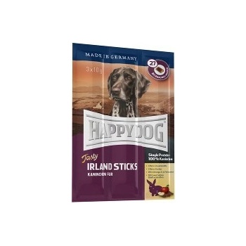 Happy Dog Tasty Irland Sticks králičie tyčinky 3x10g