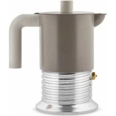 ALESSI Moka kanvička Vite, 3 šálky, šedá PM01/3 WG