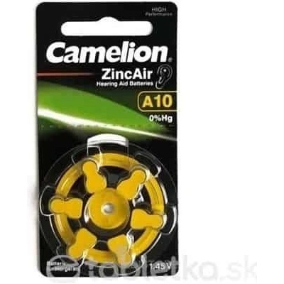 CAMELION ZincAir A10 6 ks 785618413991