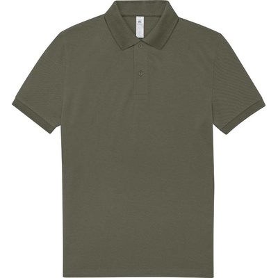 B&C My Polo 210 Piqué polo tričko zelené camo