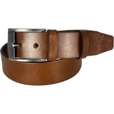 Penny Belts Kožený opasek F7-48 hnědý